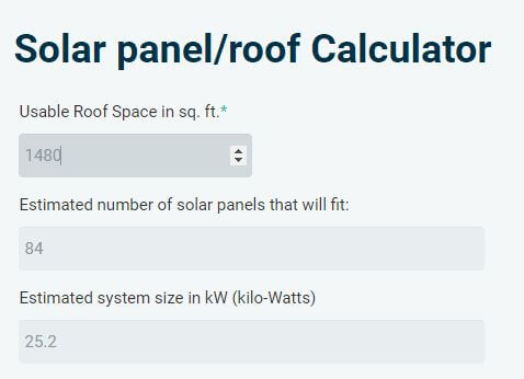 how many solar panels will fit on my roof