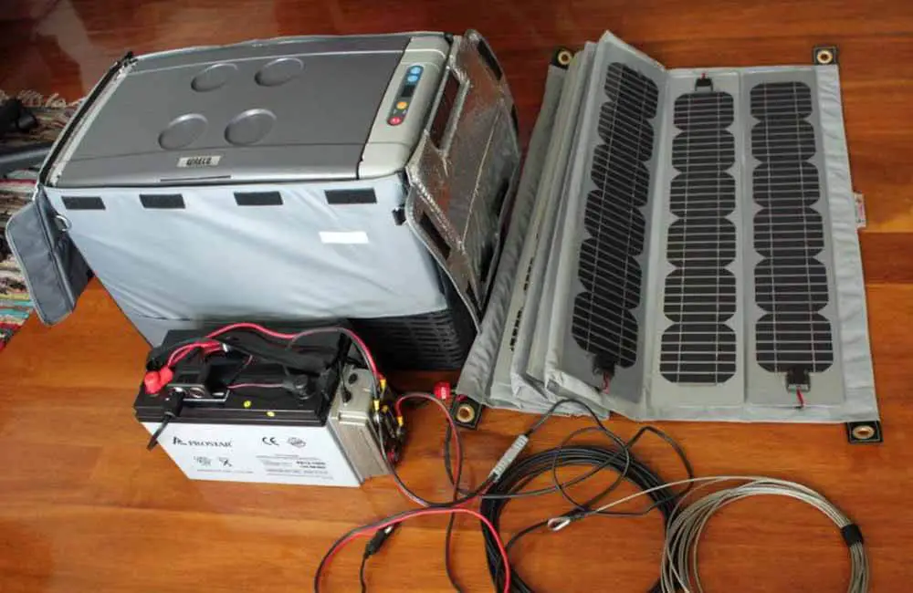 How long will a 12 volt battery run a refrigerator