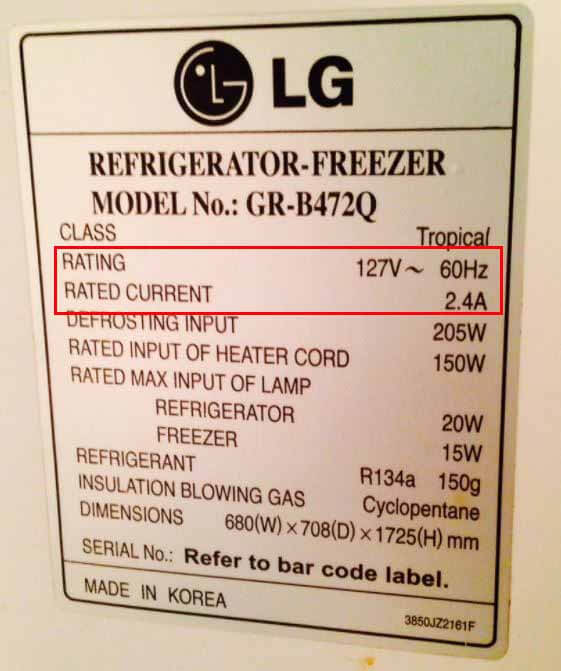 how much solar power do i need to run a refrigerator