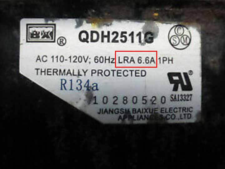 what size inverter do i need for a refrigerator