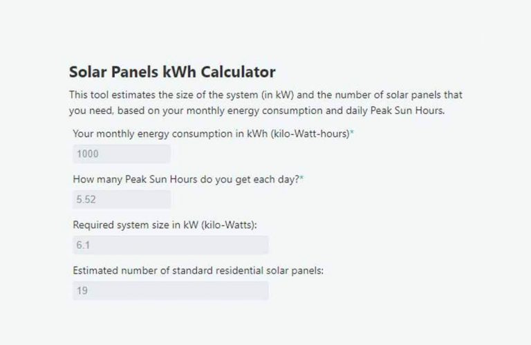 How many solar panels do i need for 1000 kwh per month