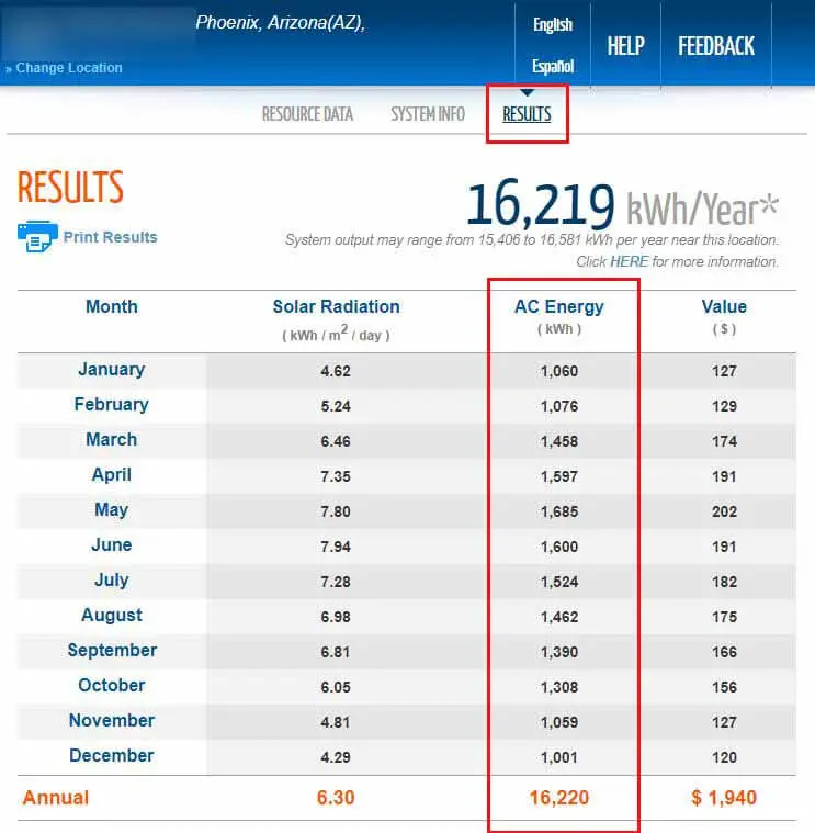 How much does a 10kw solar system produce