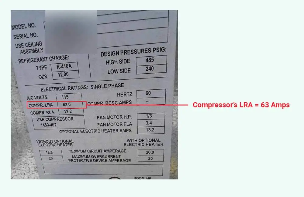 How much power does an RV AC use