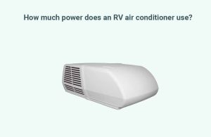 How much power does an RV AC use?