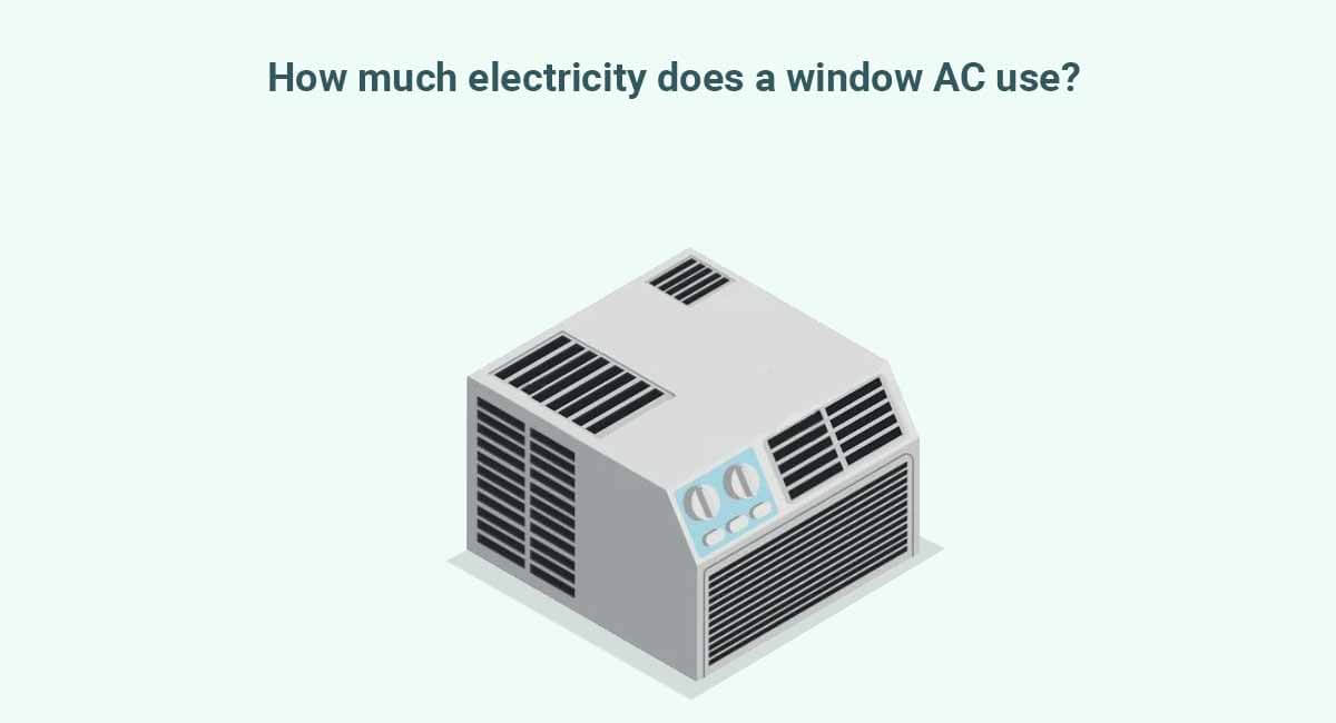 How Much Electricity Does A Window AC Use? RenewableWise