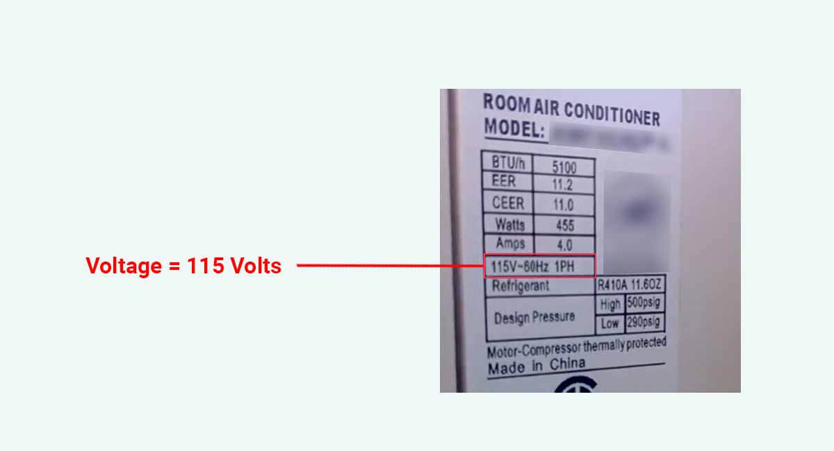 How much electricity does a window AC use