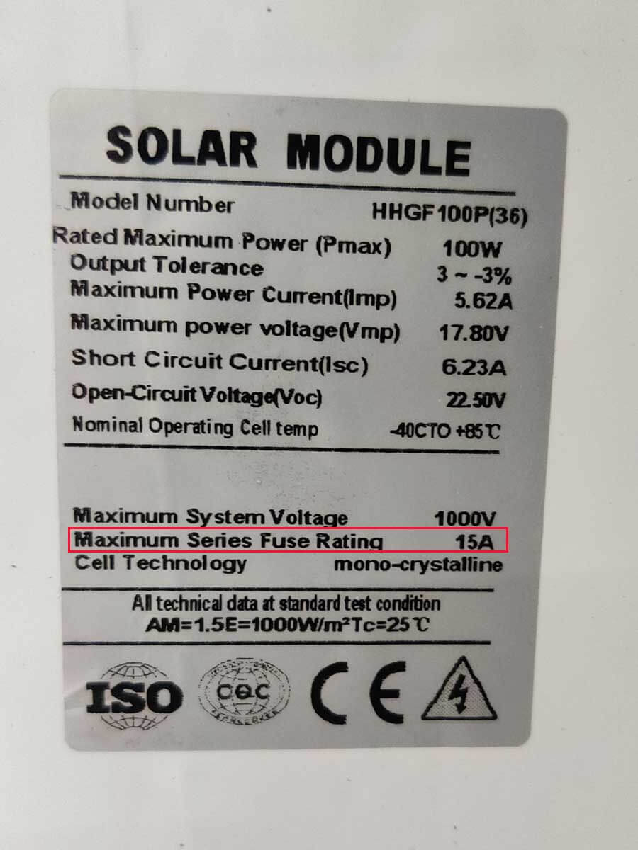 Solar panel ratings explained