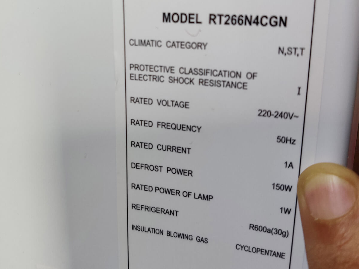 Example of how you can use the Voltage and Amperage of your refrigerator to determine its energy usage so that you can estimate its runtime on a battery.